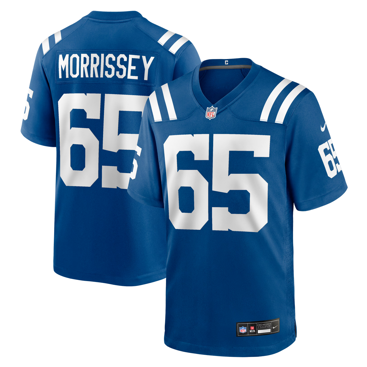 Indianapolis Colts Jimmy Morrissey Royal Team Game Jersey