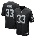 Las Vegas Raiders Jamal Adams Black Team Game Jersey