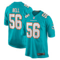 Miami Dolphins Quinton Bell Aqua Game Jersey