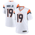 Denver Broncos Marvin Mims Jr White Game Jersey