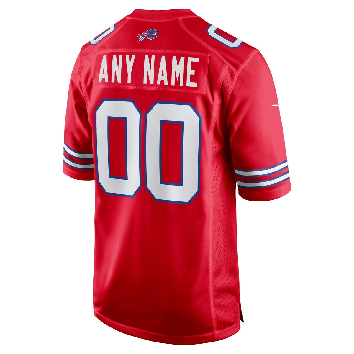 Buffalo Bills Red Alternate Custom Game Jersey