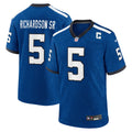 Indianapolis Colts Anthony Richardson Sr. Royal Alternate Indiana Nights Game Jersey
