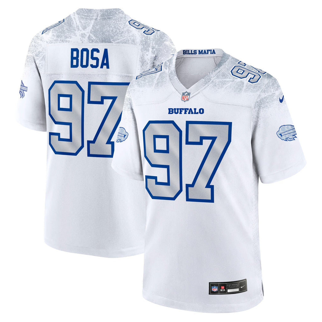 Buffalo Bills Joey Bosa White 2025 Rivalries Collection Game Jersey