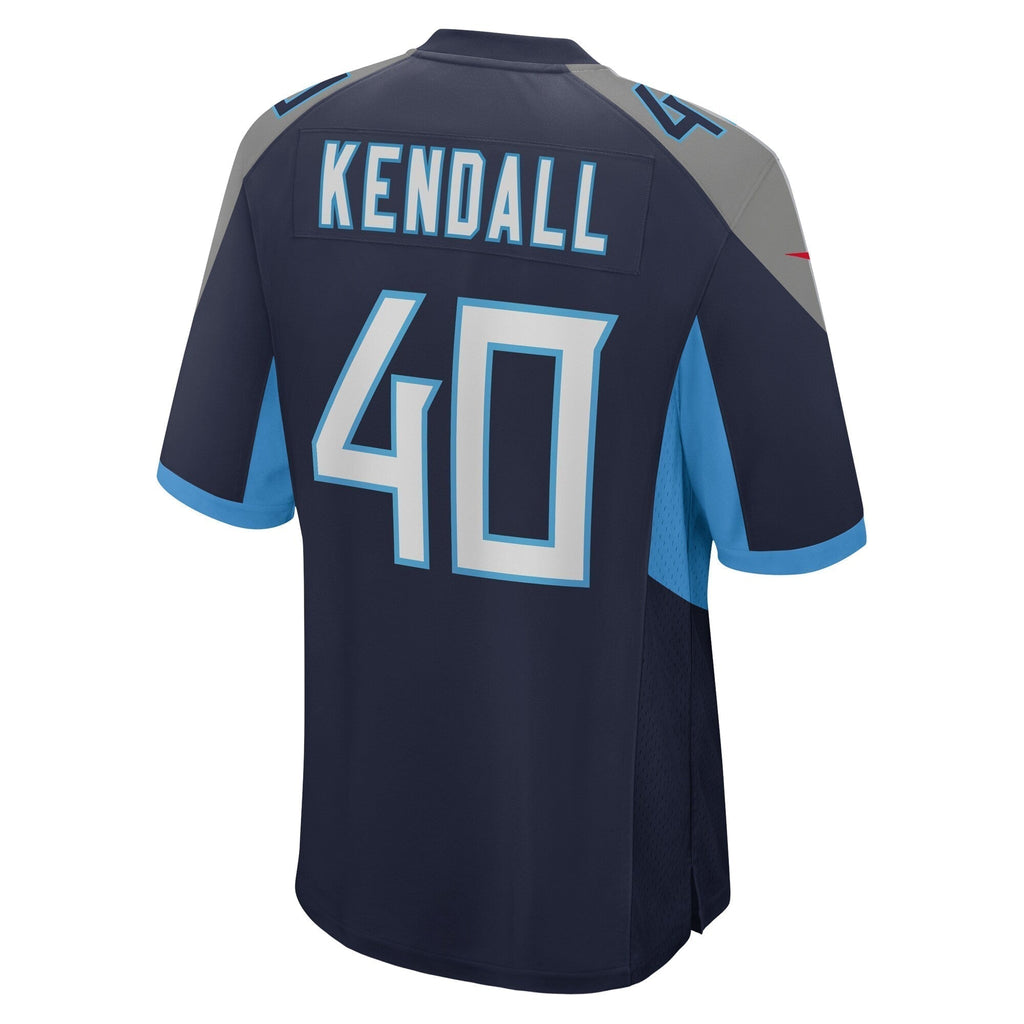 Anthony Kendall Tennessee Titans Nike Team Game Jersey -  Navy