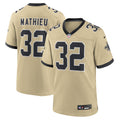 New Orleans Saints Tyrann Mathieu Gold Gameday Golds Alternate Game Player Jersey