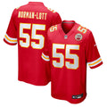 Kansas City Chiefs Omarr Norman-Lott Red Team Game Jersey