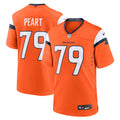 Denver Broncos Matt Peart Orange Team Game Jersey