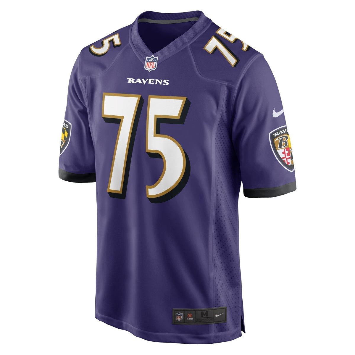 Jonathan Ogden Baltimore Ravens Nike Retired   Game Jersey - Purple