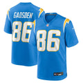 Los Angeles Chargers Oronde Gadsden Powder Blue Team Game Jersey