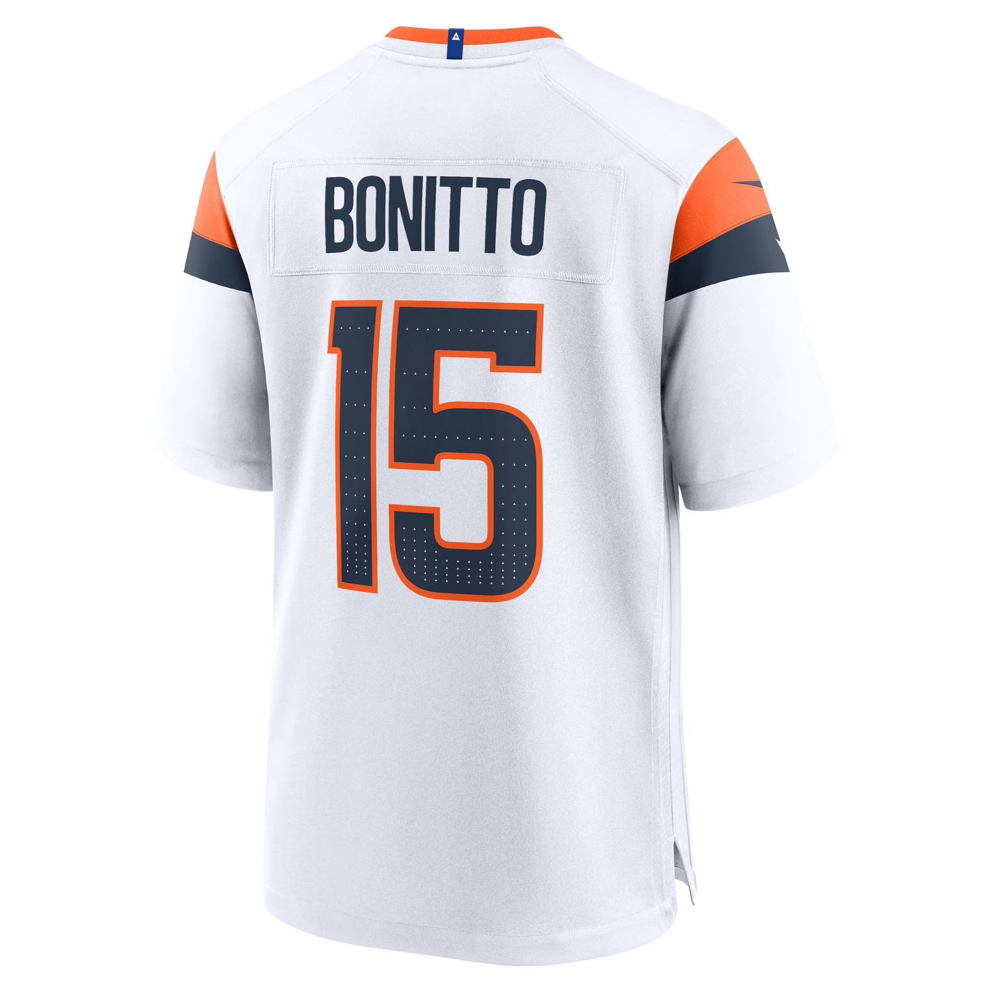 Denver Broncos Nik Bonitto White Game Jersey