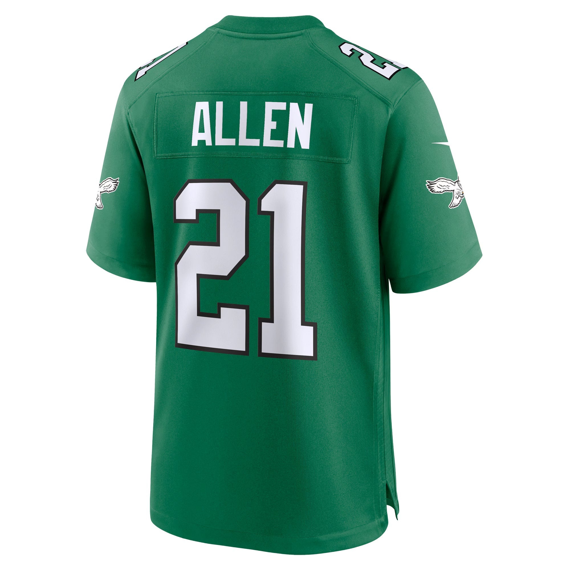 Philadelphia Eagles Eric Allen Kelly Green Retired Player Alternate Game Jersey