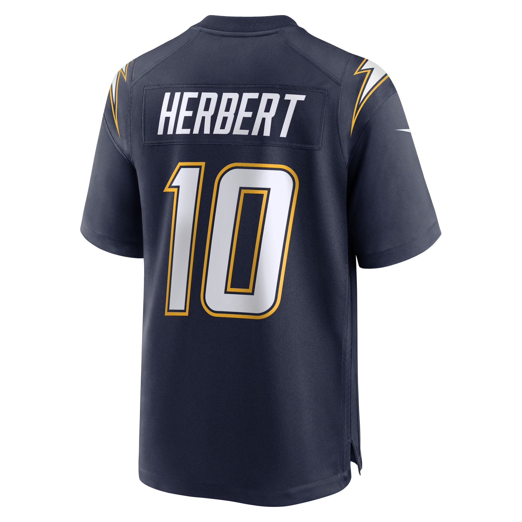 Los Angeles Chargers Justin Herbert Navy Alternate Super Chargers Game Player Jersey