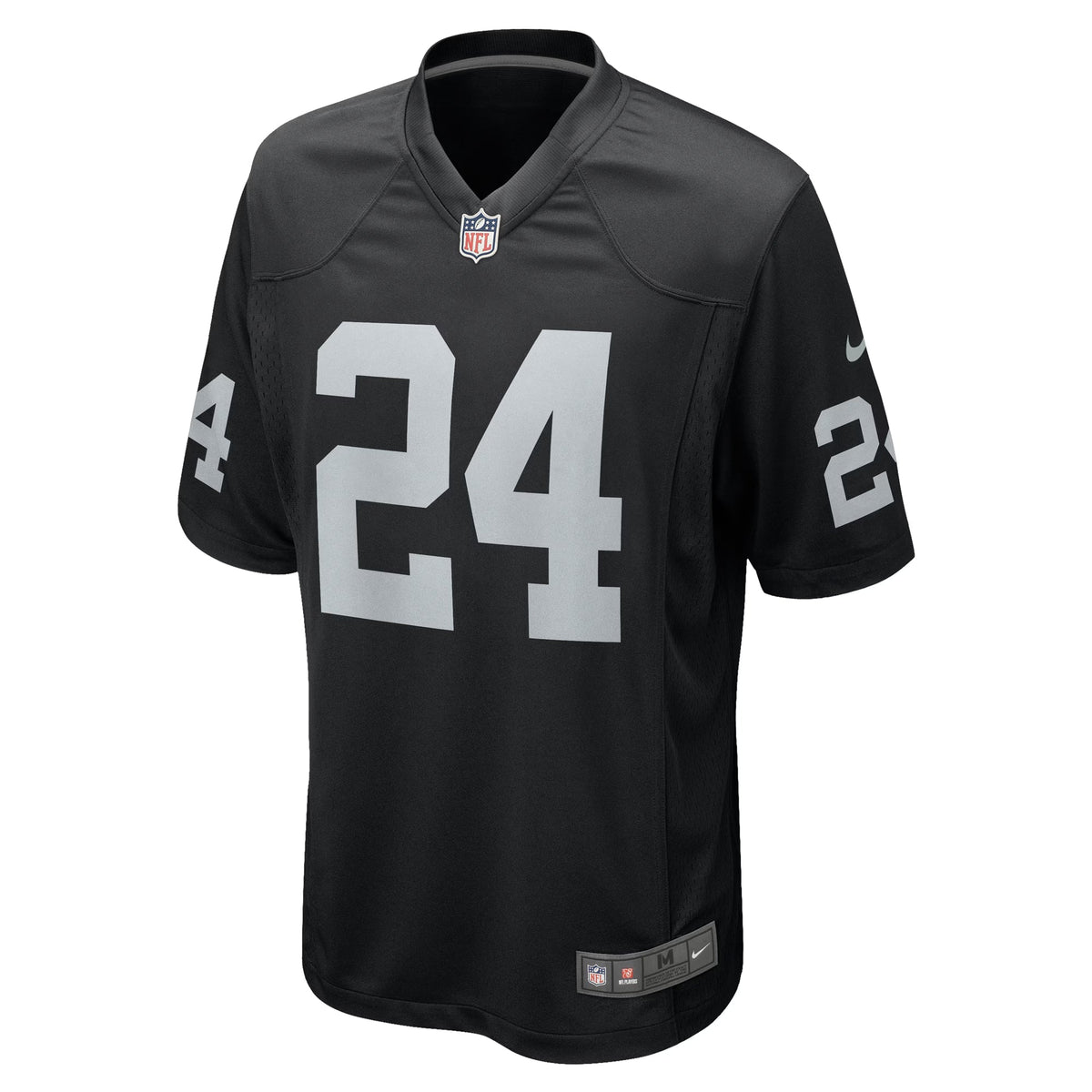 Las Vegas Raiders Marcus Peters Black Team Game Jersey