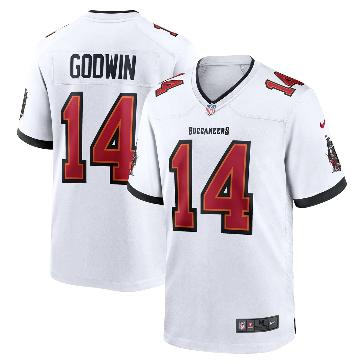 Tampa Bay Buccaneers Chris Godwin White White Game Jersey