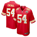 Kansas City Chiefs Leo Chenal Red Game Player Jersey