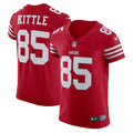 San Francisco 49ers George Kittle Scarlet Vapor Elite Jersey