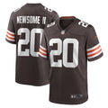 Cleveland Browns Greg Newsome II Brown Game Jersey