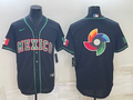 Men's 2023 World Baseball Classic Mexico Black Alternate Game jersey