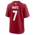 A.Cardinals #7 Kyzir White Cardinal Game Stitched American Football Jerseys