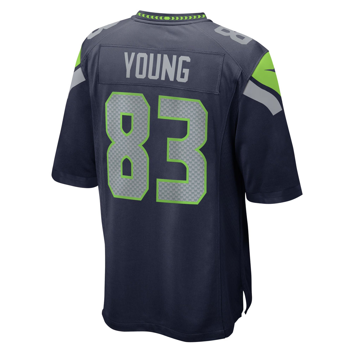 Seattle Seahawks Dareke Young College Navy Game Jersey