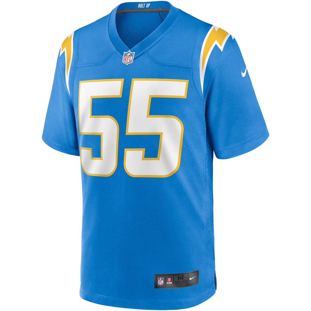 Los Angeles Chargers Junior Seau Powder Blue Game Retired Player Jersey