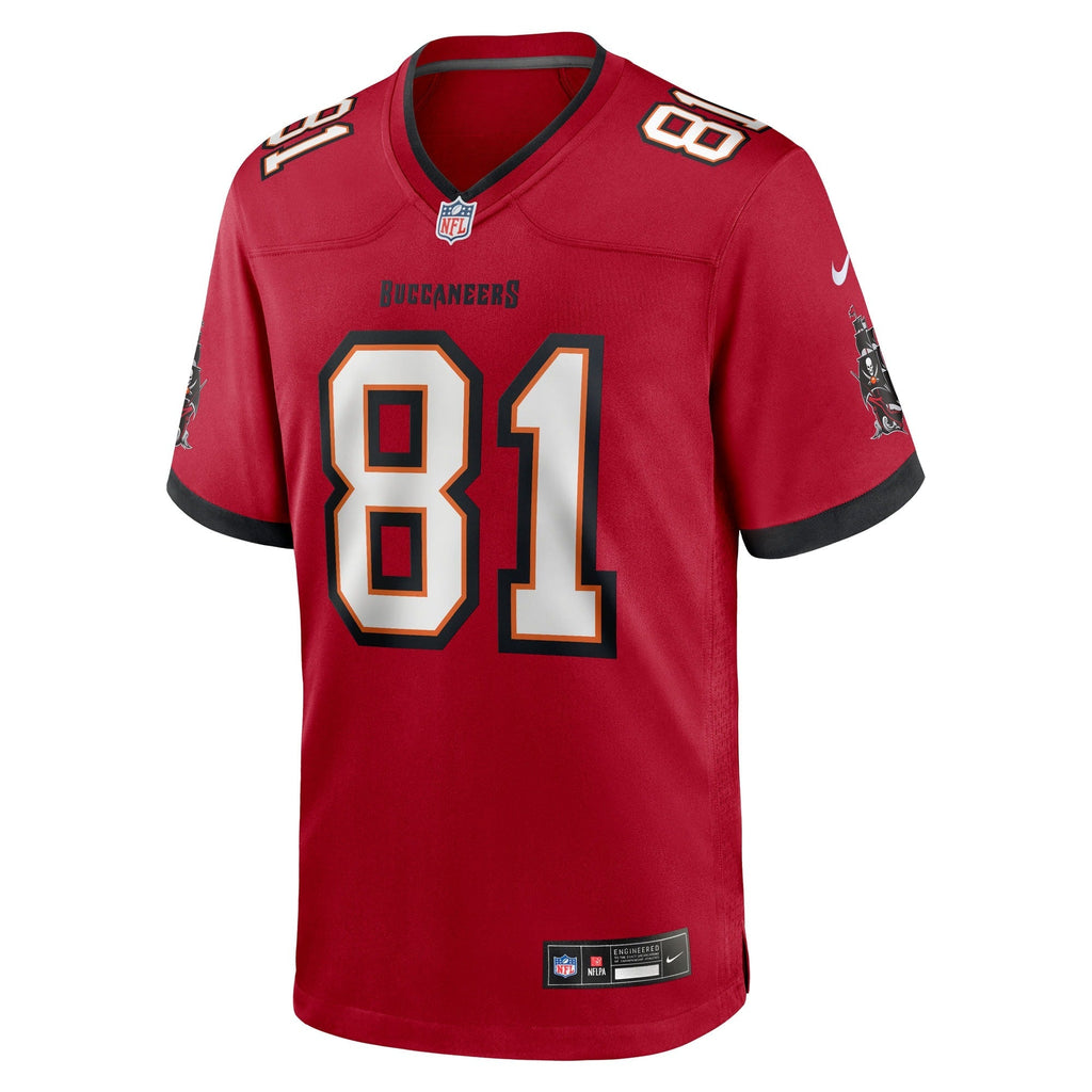 Tampa Bay Buccaneers Ryan Miller Red Team Game Jersey