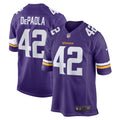 Minnesota Vikings Andrew DePaola Purple Game Jersey