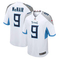 Tennessee Titans Steve McNair White Retired Player Game Jersey