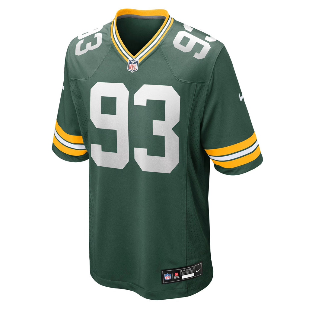 Green Bay Packers Nazir Stackhouse Green Team Game Jersey