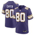 Minnesota Vikings Cris Carter Purple Retired Player Alternate Game Jersey