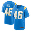 Los Angeles Chargers Nikko Reed Powder Blue Team Game Jersey