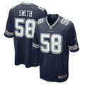 Dallas Cowboys Mazi Smith Navy Game Jersey