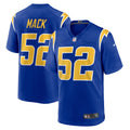 Los Angeles Chargers Khalil Mack Royal Alternate Game Jersey