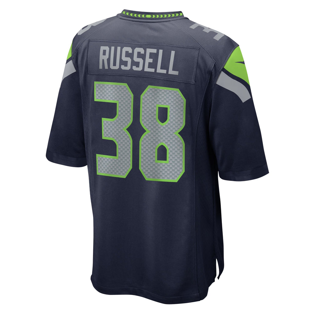 Seattle Seahawks Brady Russell College Navy Game Jersey