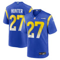 Los Angeles Rams Jarquez Hunter Royal Team Game Jersey
