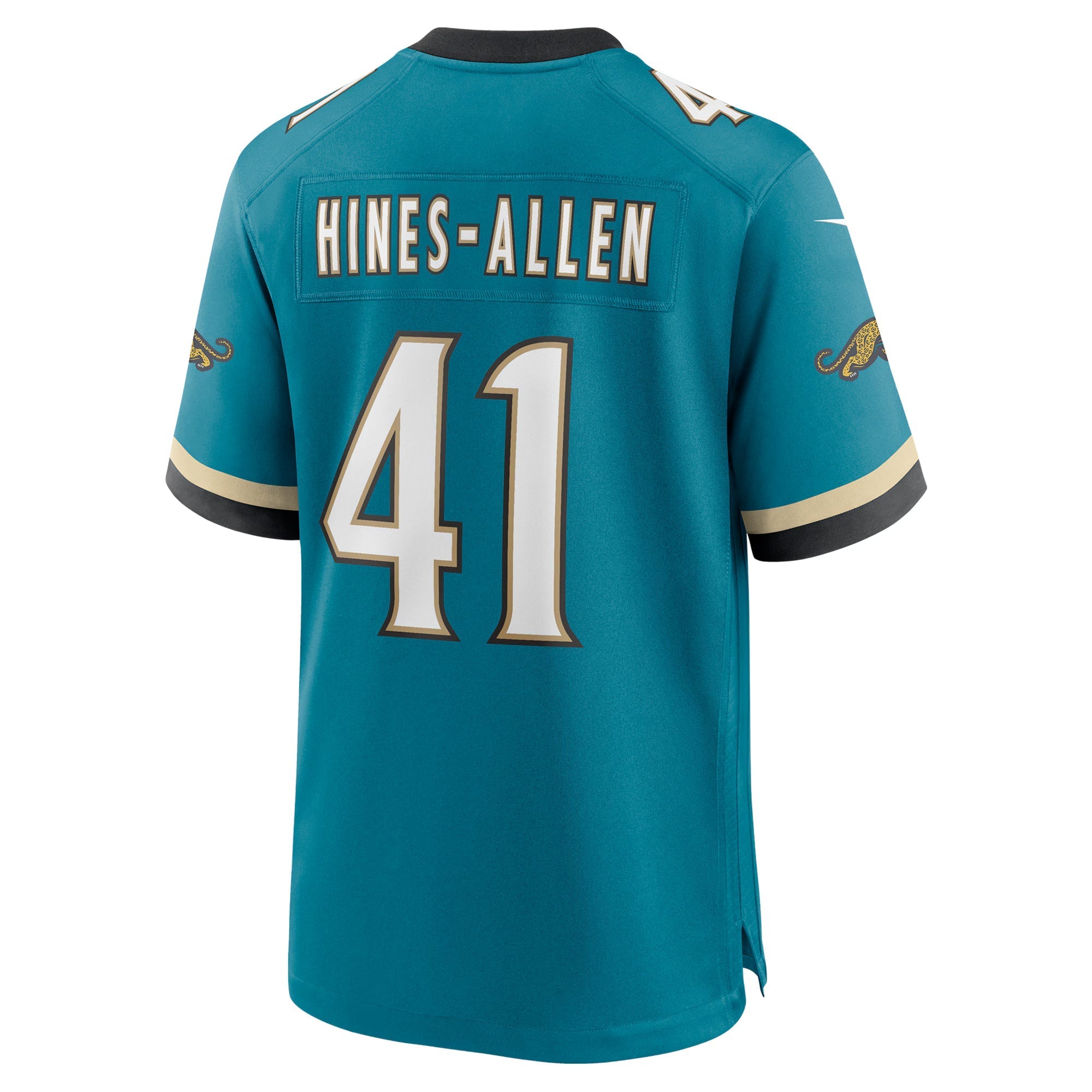 Jacksonville Jaguars Josh Hines-Allen Teal Prowler Throwback Player Game Jersey