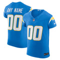 Los Angeles Chargers Powder Blue Vapor F.U.S.E. Elite Custom Jersey