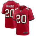 Tampa Bay Buccaneers Ronde Barber Red Game Retired Player Jersey