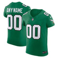 Philadelphia Eagles Kelly Green 2nd Alternate Vapor F.U.S.E. Elite Custom Jersey