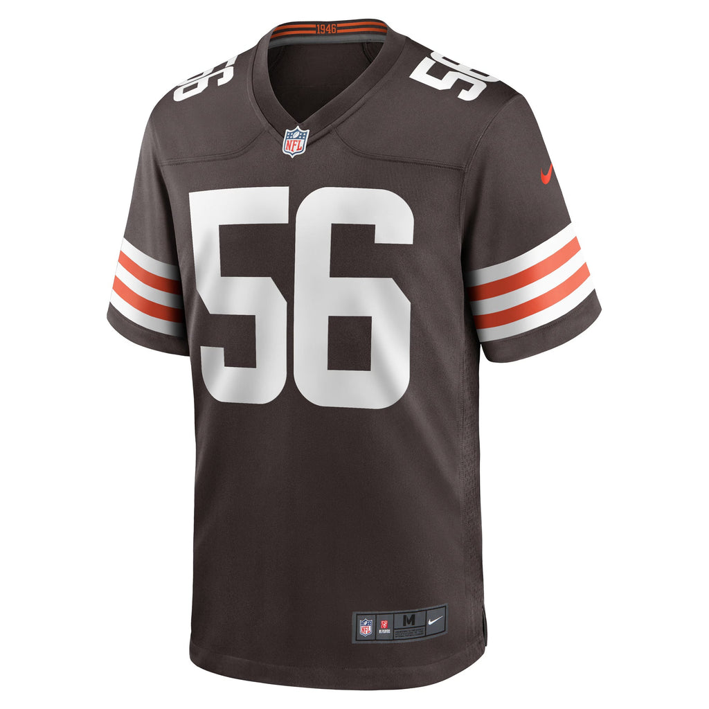 Cleveland Browns Luke Wypler Brown Team Game Jersey