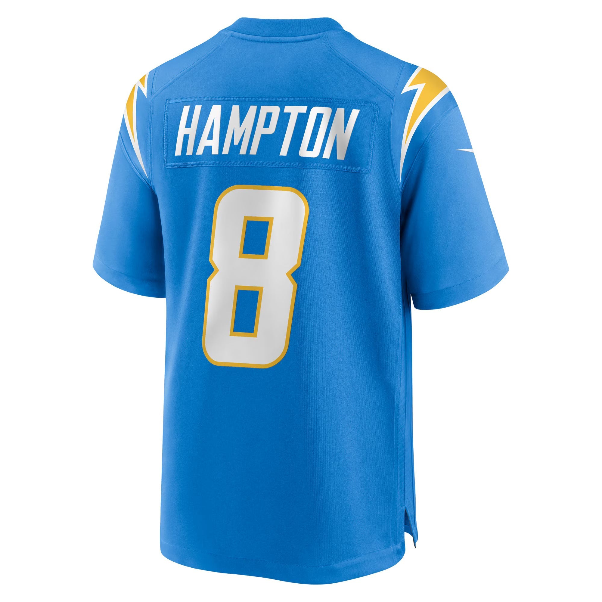 Los Angeles Chargers Omarion Hampton Powder Blue 2025 NFL Draft First Round Pick Game Jersey