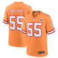 Tampa Bay Buccaneers Derrick Brooks Creamsicle 50th Season Game Jersey