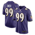 Baltimore Ravens Odafe Oweh Purple Game Jersey