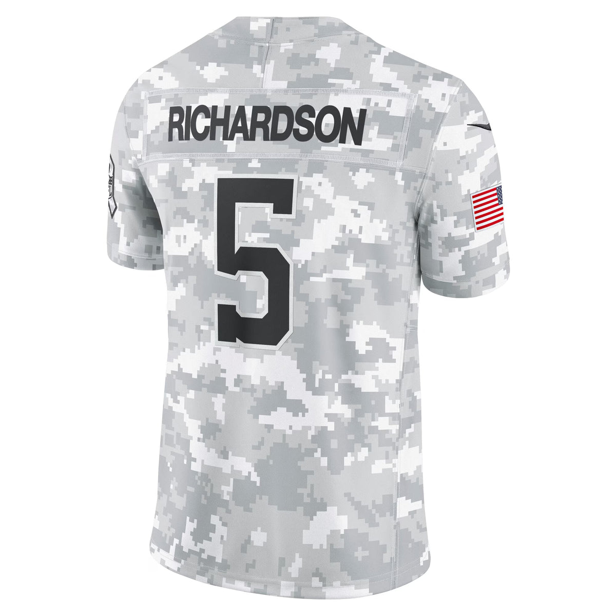 Indianapolis Colts Anthony Richardson Arctic Camo 2024 Salute to Service Limited Jersey