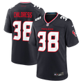 Houston Texans Zion Childress Navy Team Game Jersey