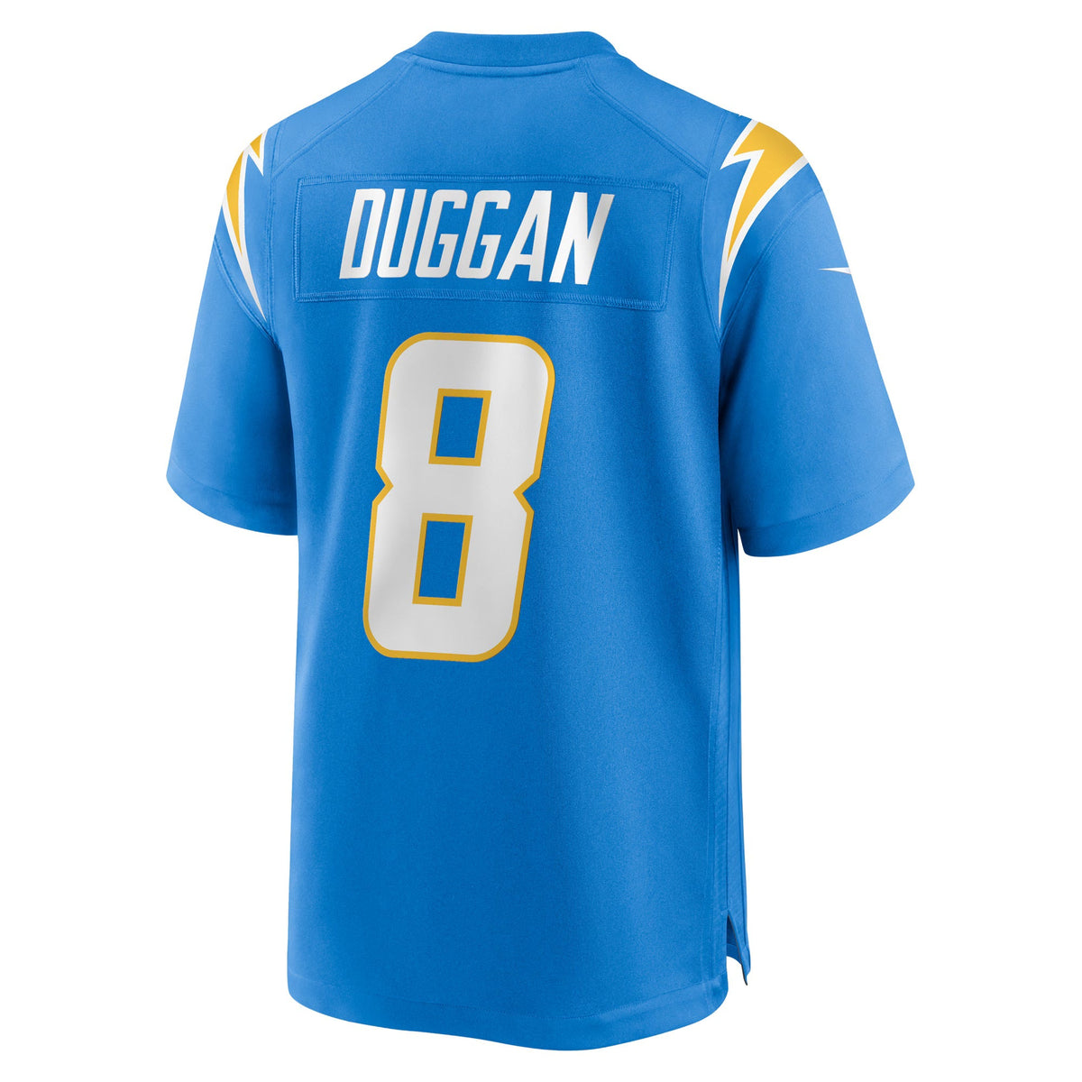 Los Angeles Chargers Max Duggan Powder Blue Team Game Jersey