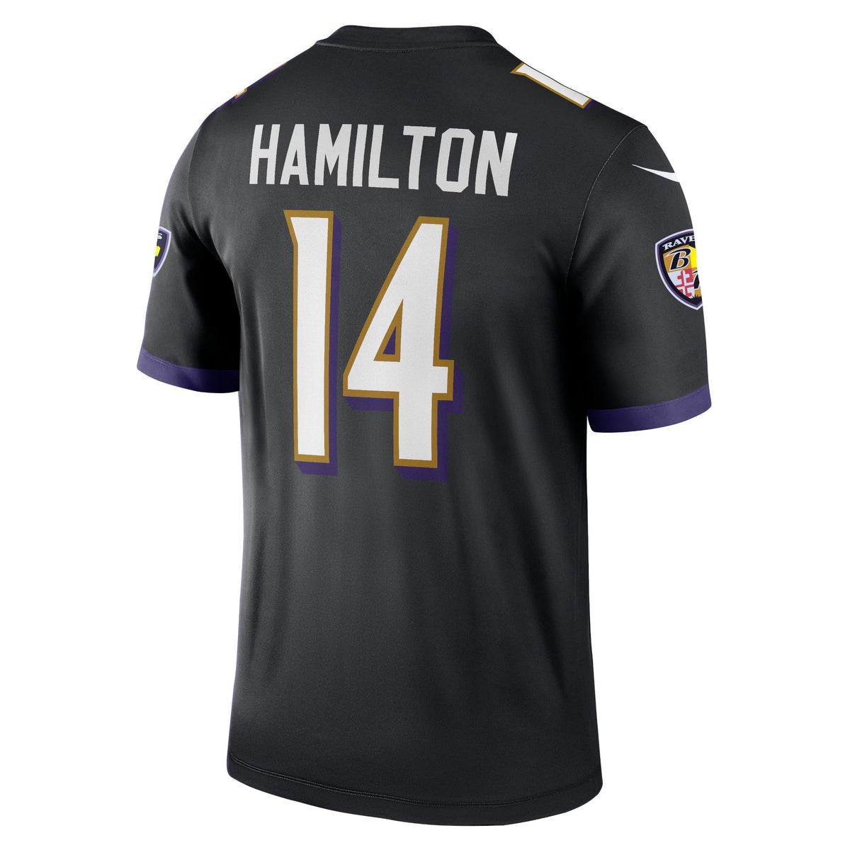 Baltimore Ravens Kyle Hamilton Black Legend Player Performance Top