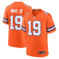 Denver Broncos Marvin Mims Jr Orange Mile High Collection 1977 Throwback Player Game Jersey