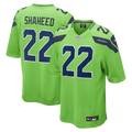 Seattle Seahawks Rashid Shaheed Neon Green Alternate 2 Game Jersey