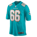 Miami Dolphins Lester Cotton Sr. Aqua Home Game Player Jersey